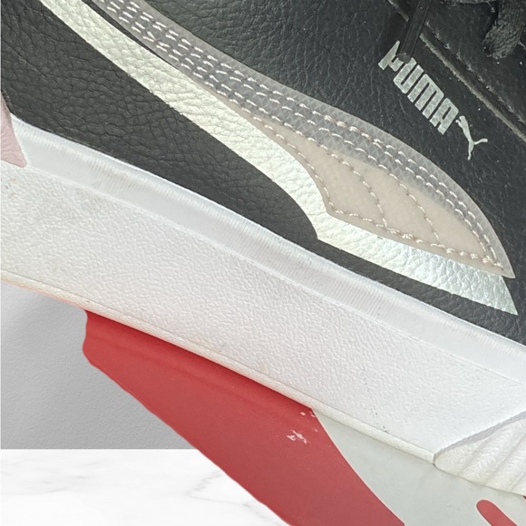 Puma soft foam sneakers black/pink/white - Picture 2 of 4